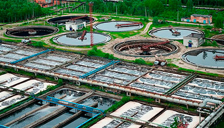 Канализационные очистные сооружения Алматы